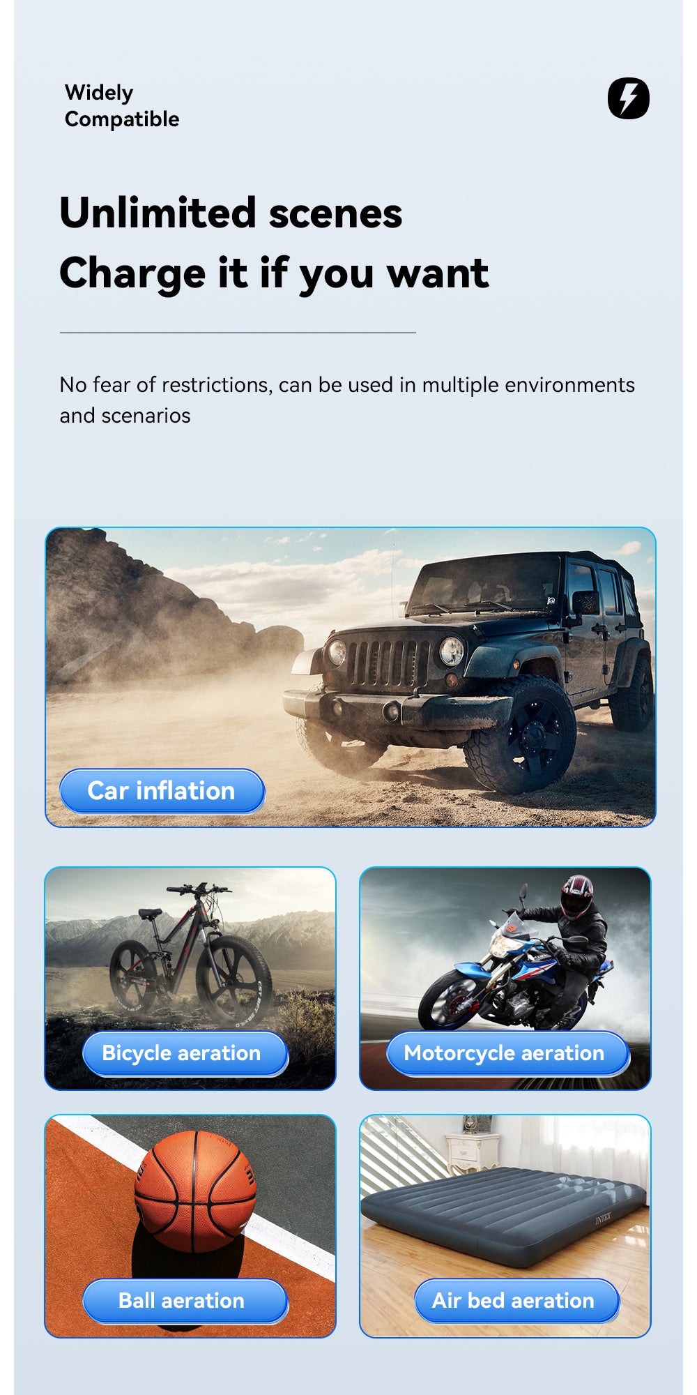 Essager 8000PA air pump vacuum cleaner