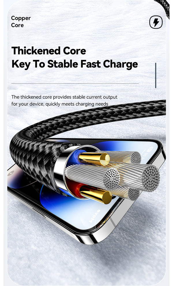 Essager Xinglian 65W 4 in 1 fast charging cable