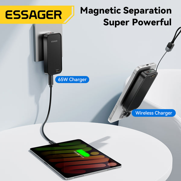ESSAGER 3-in-1 Universal Travel Adapter