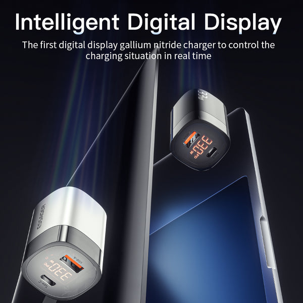 Essager Lingyun 33W GaN  digital display fast charger