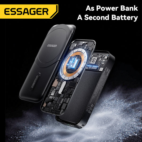 ESSAGER 3-in-1 Universal Travel Adapter