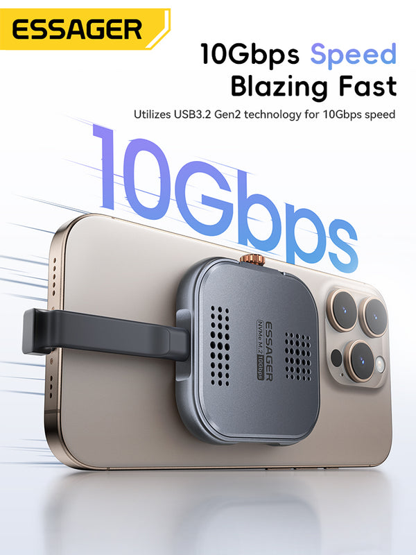 ESSAGER Magnetic Hard Drive Enclosure