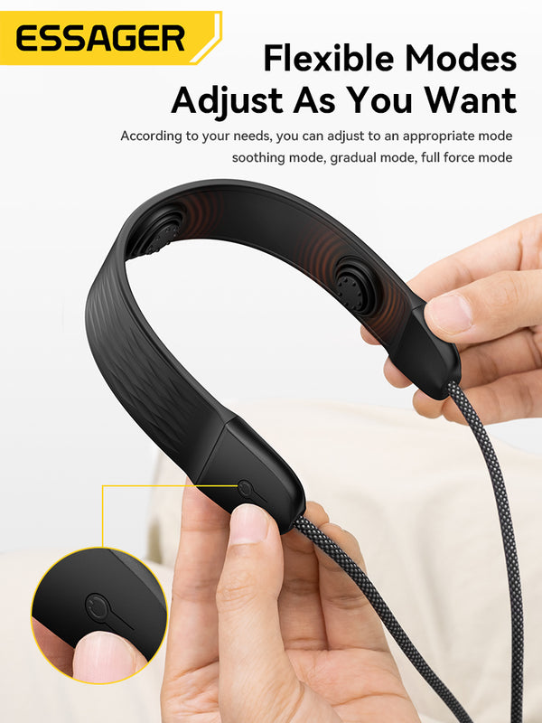 ESSAGER USB-C to USB-C 100W Fast Charging Cable with Massage Grip Design
