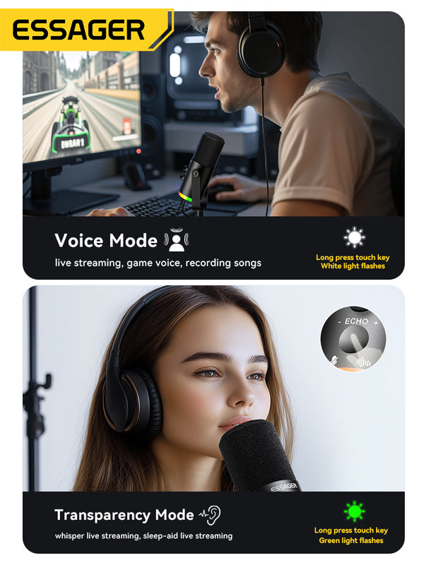 ESSAGER Desktop Microphone