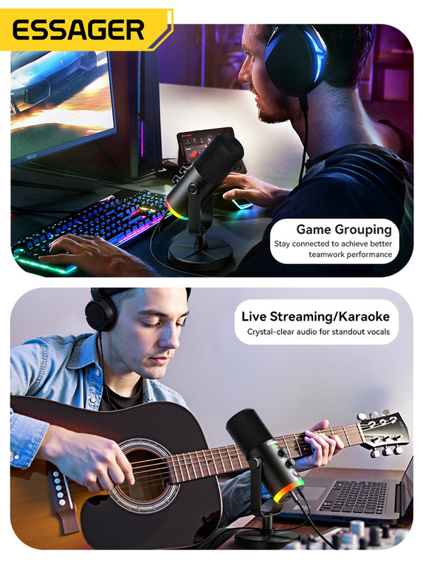ESSAGER Desktop Microphone