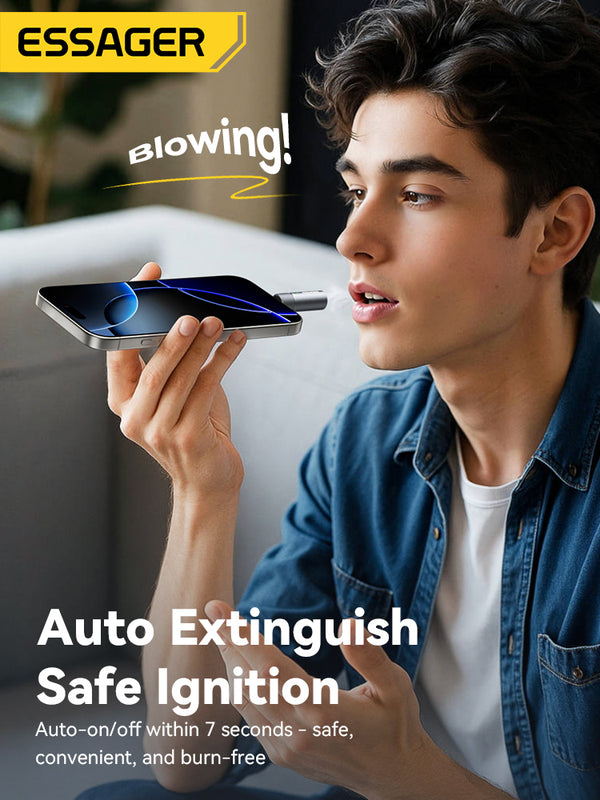 ESSAGER Type-C Cigarette Lighter Adapter