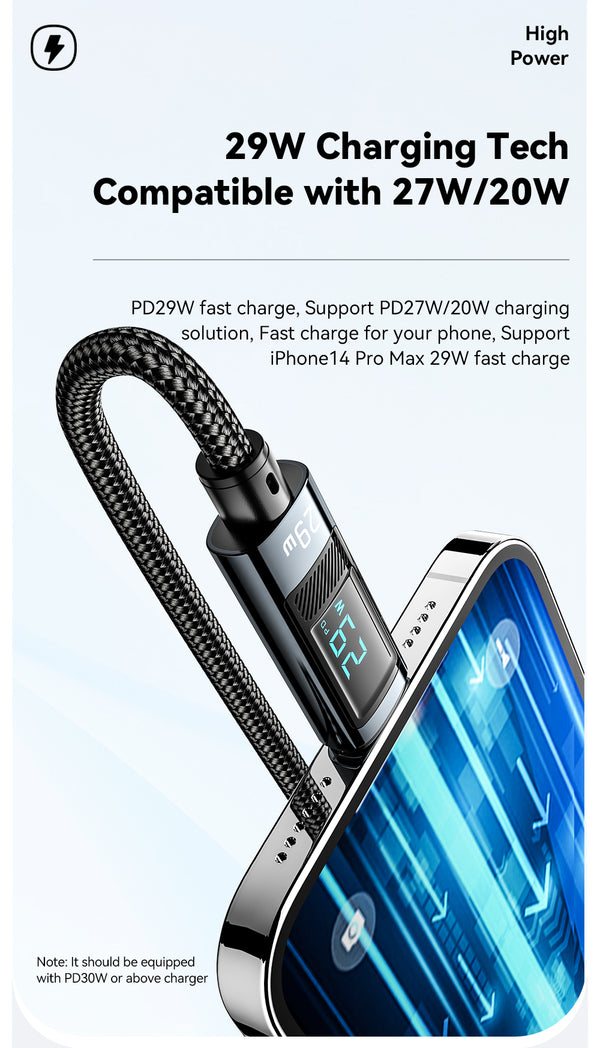 Essager Haochen C-L 29W fast charging cable