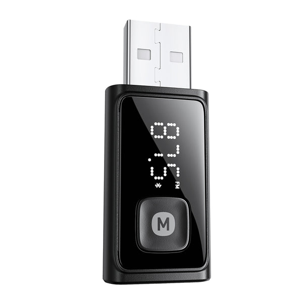 ESSAGER FM Bluetooth Car Adapter – Wireless Audio & Calls