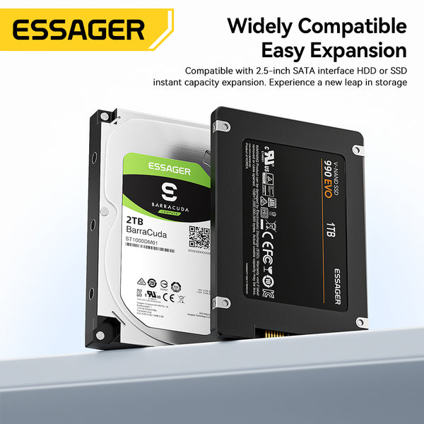 ESSAGER SATA to USB Cable – HDD/SSD Adapter