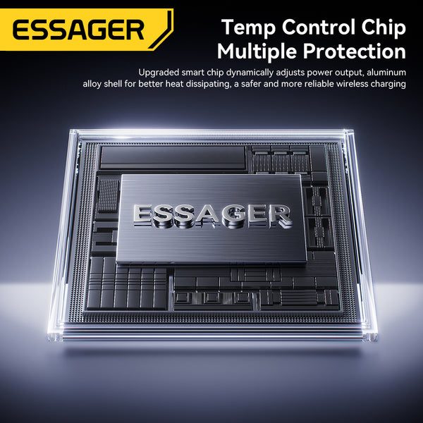 ESSAGER 3-in-1 15W Wireless Charging Station