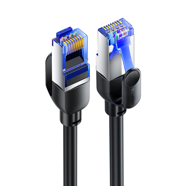 ESSAGER CAT8 Ethernet Cable – 40Gbps High-Speed LAN