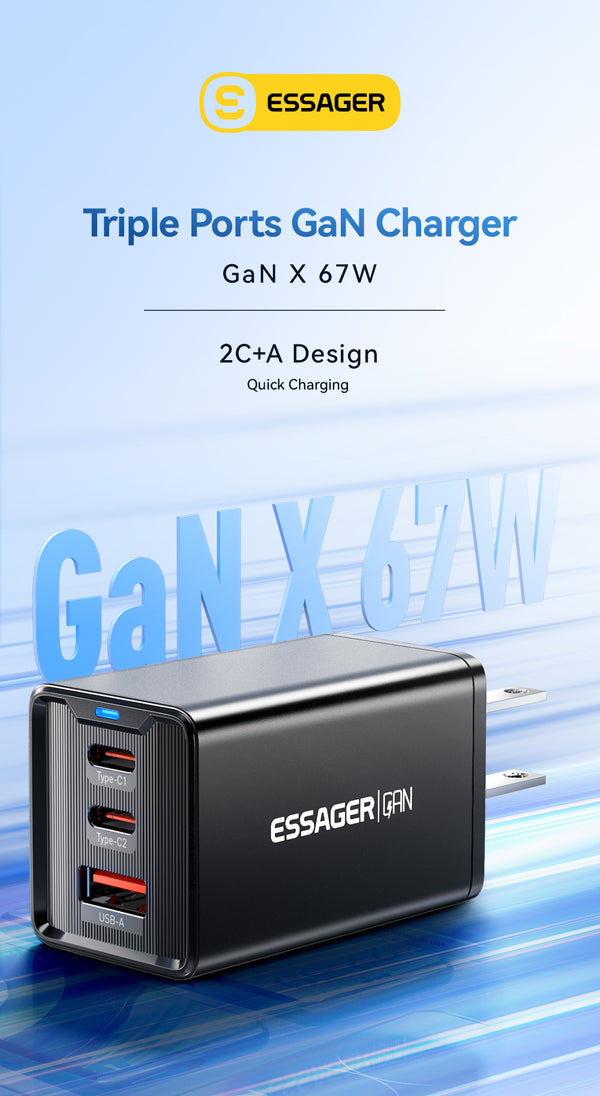 Essager Kushang 67W GaN fast charger
