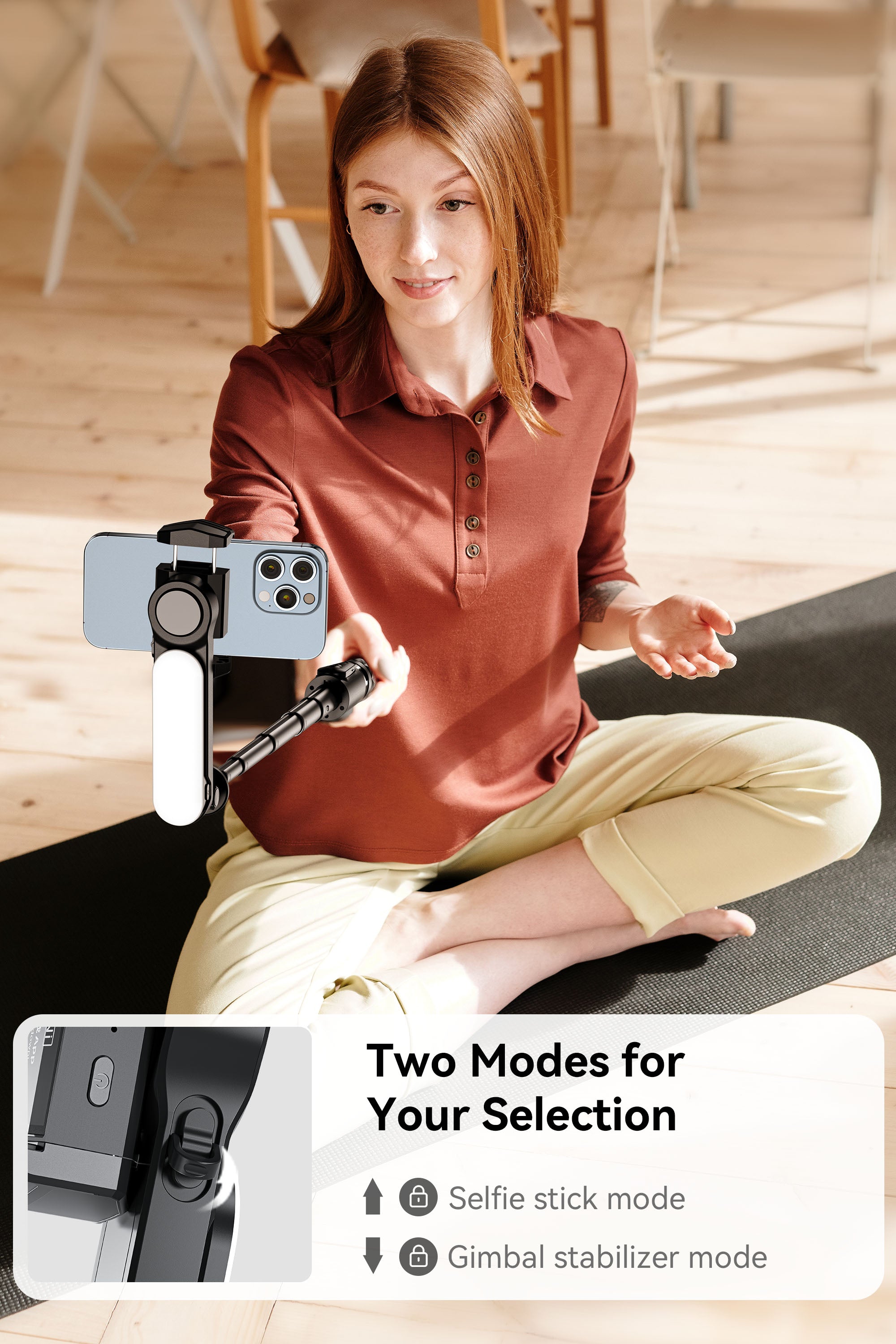 Essager Q09 Handheld Wireless Bluetooth Gimbal