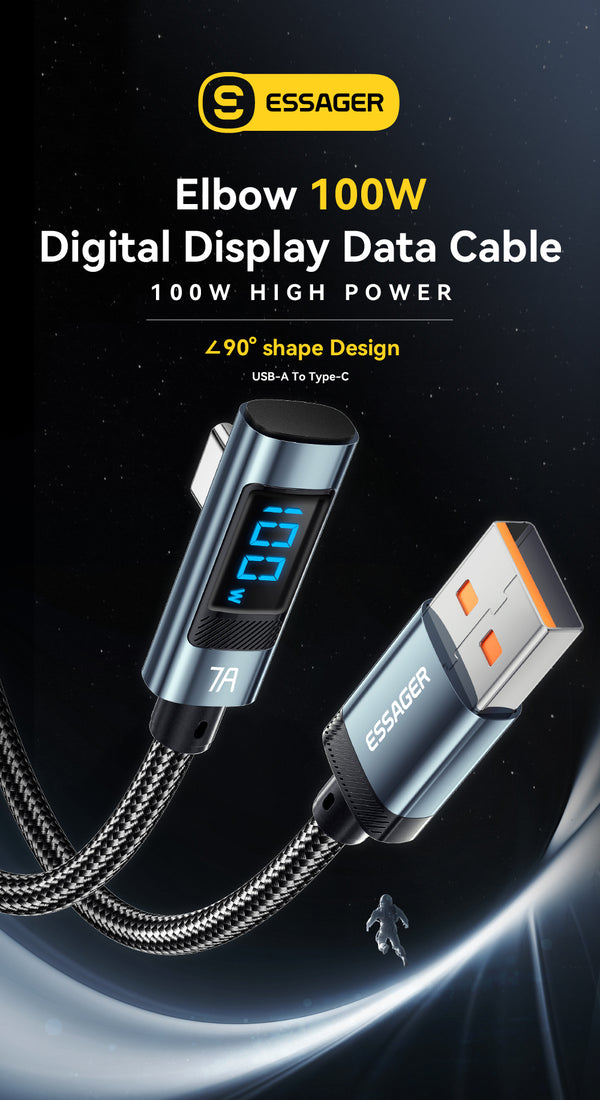 Essager Haochen Bend A-C 7A Fast Charging Cable