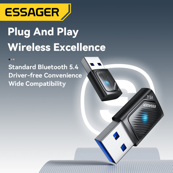 ESSAGER Bluetooth 6.0 USB Adapter