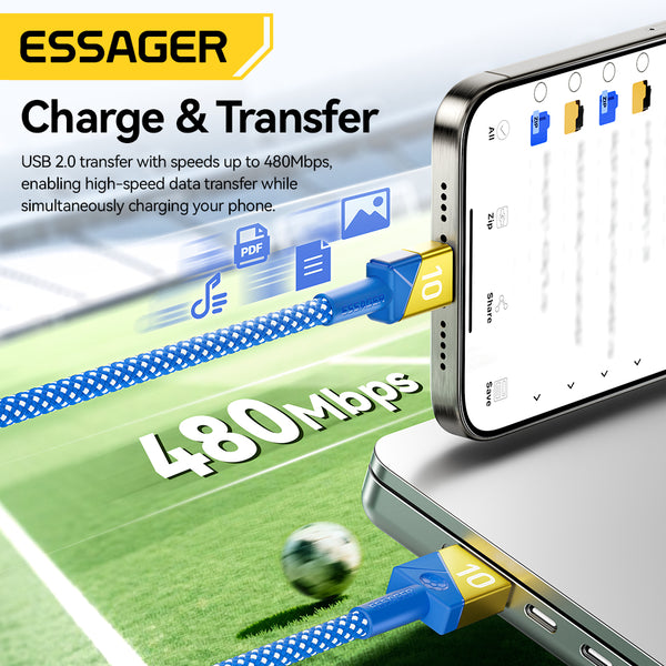 ESSAGER 100W USB-C to USB-C Cable
