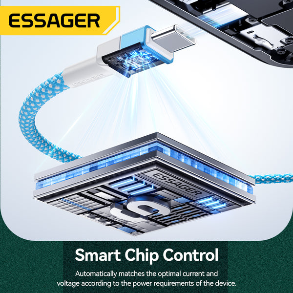 ESSAGER 100W USB-C to USB-C Cable