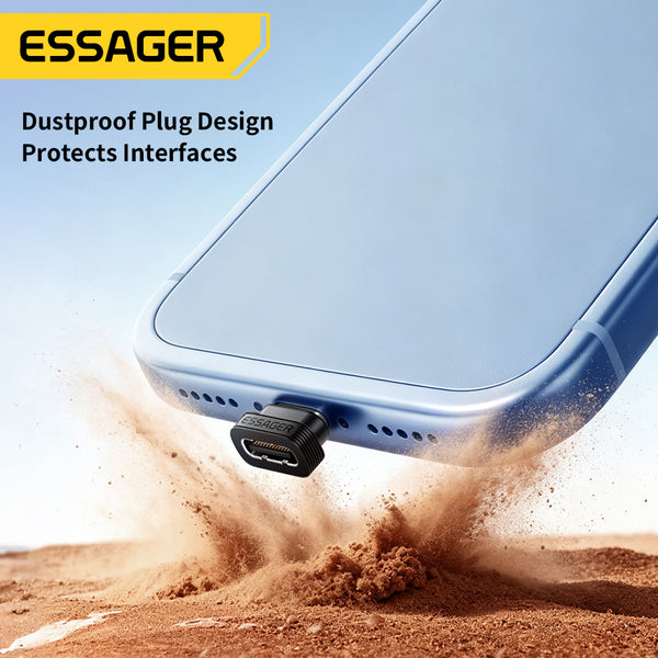 ESSAGER Usb Type C Port Fast Charging Anti Dust Protective Plug for Phone Laptop