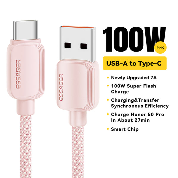 Essager Weilan A-C 7A Fast Charging Cable