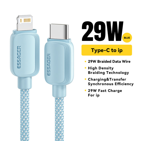 Essager Weilan C-L 29W fast charging cable