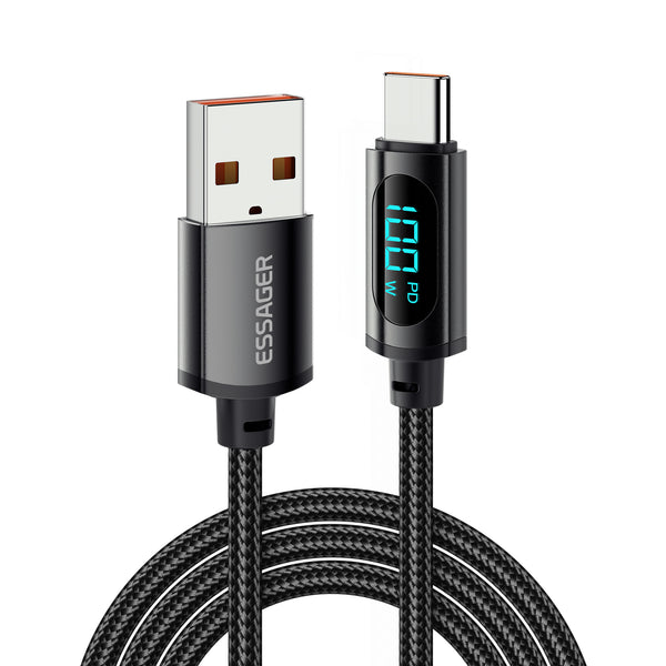 Essager X-yue  LED USB 7A fast charging cable