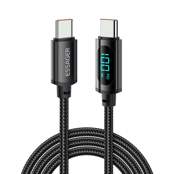 Essager  X-yue LED USB 100W fast charging cable