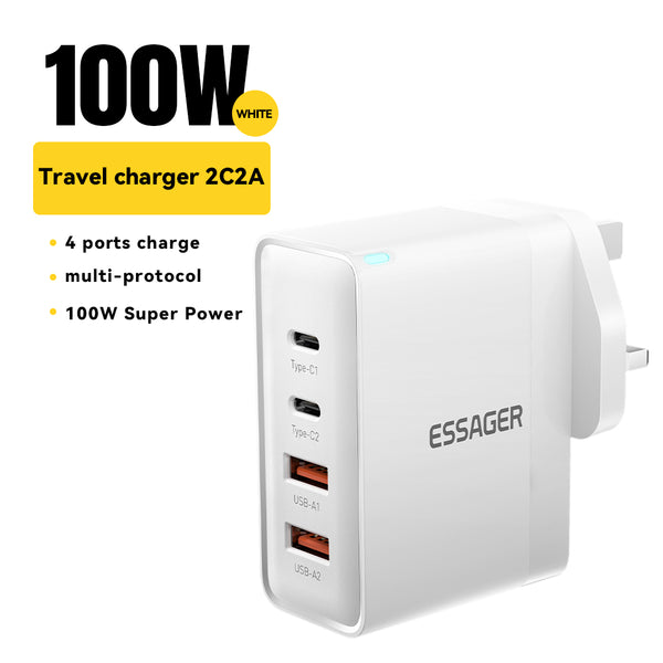 Essager Quya 100W GaN fast charger